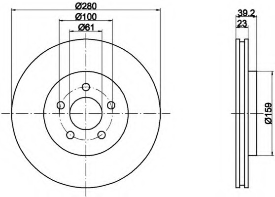 Disc frana