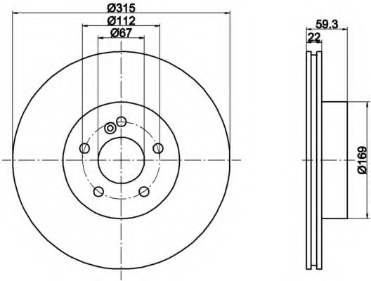 Disc frana