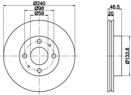 Disc frana