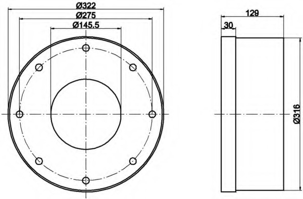 Disc frana