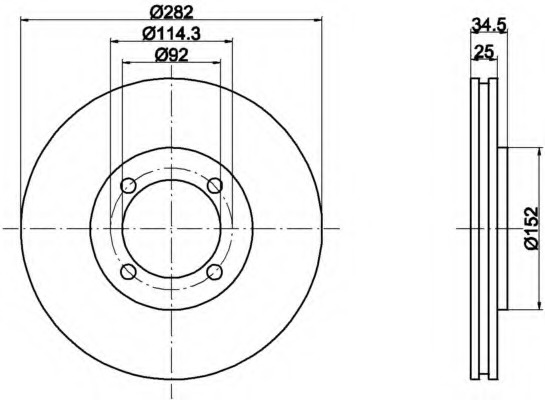 Disc frana