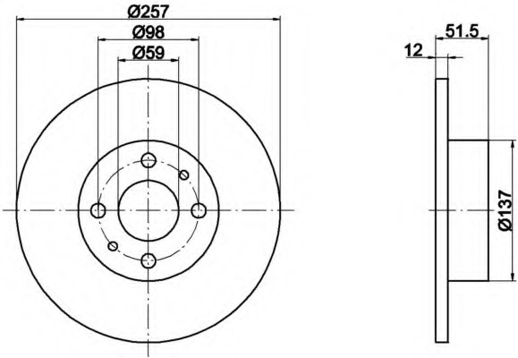 Disc frana