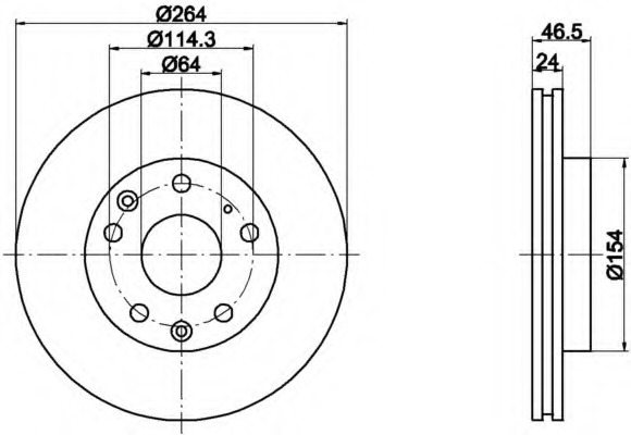 Disc frana