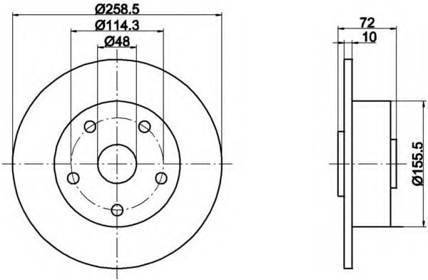 Disc frana