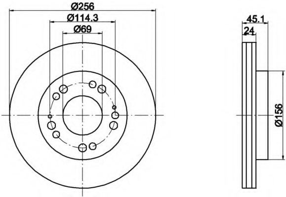 Disc frana