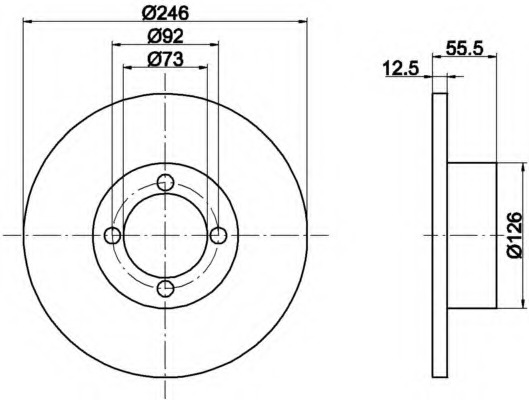 Disc frana