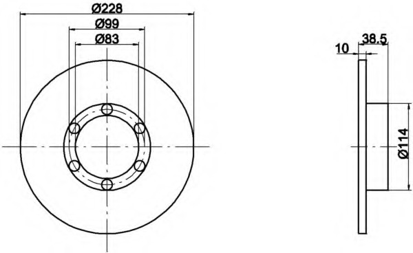 Disc frana