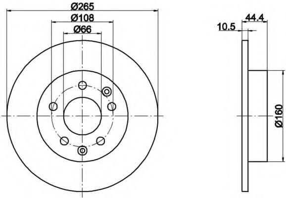 Disc frana