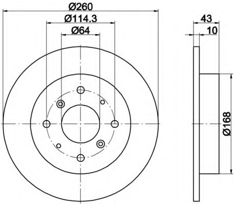 Disc frana