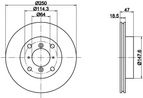 Disc frana