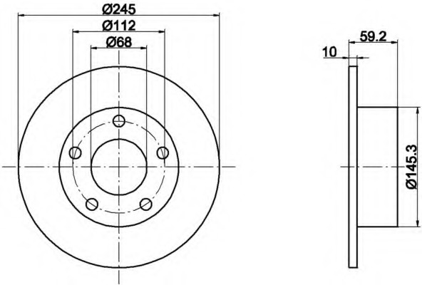 Disc frana