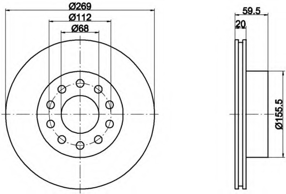 Disc frana