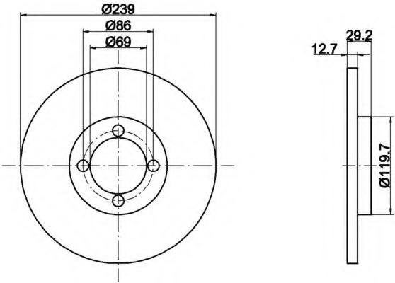 Disc frana