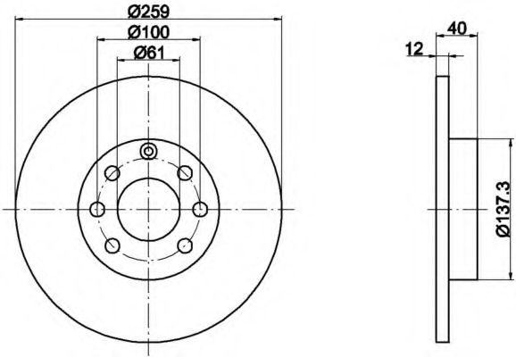 Disc frana