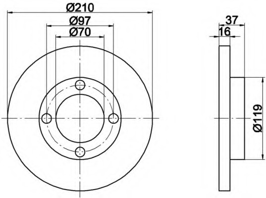 Disc frana