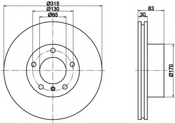 Disc frana