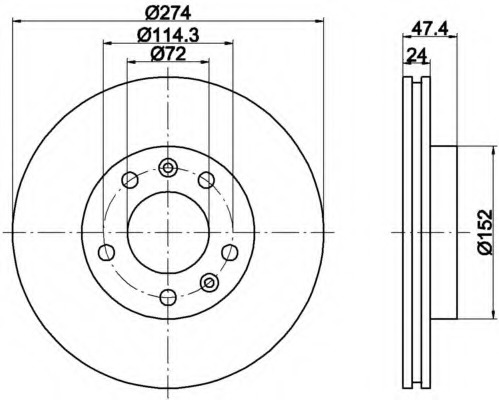 Disc frana