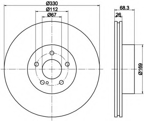 Disc frana