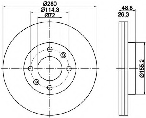 Disc frana