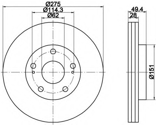 Disc frana