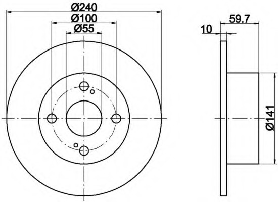 Disc frana