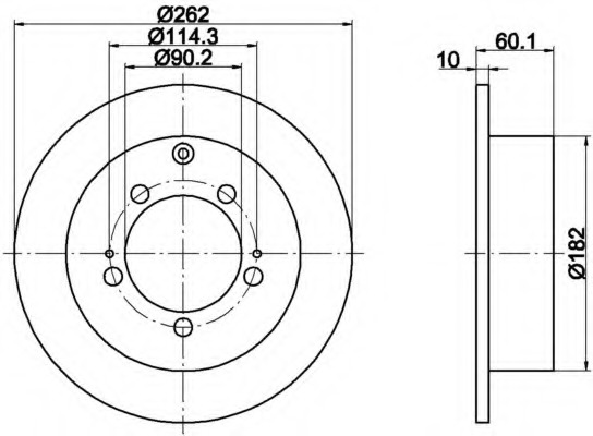 Disc frana