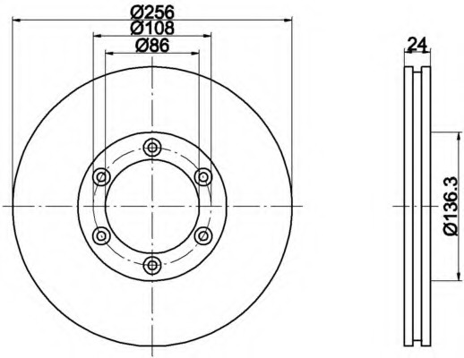 Disc frana