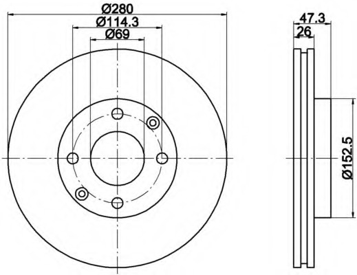 Disc frana