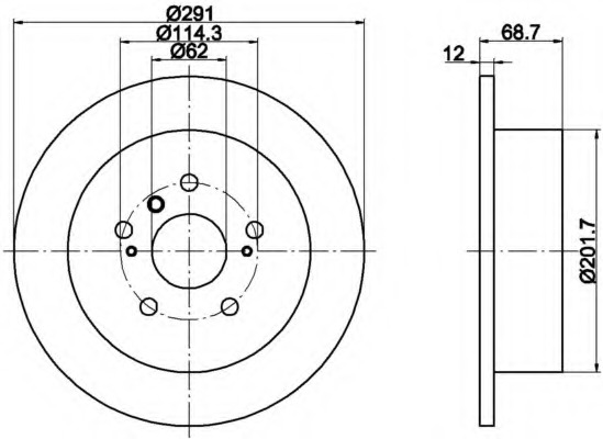 Disc frana