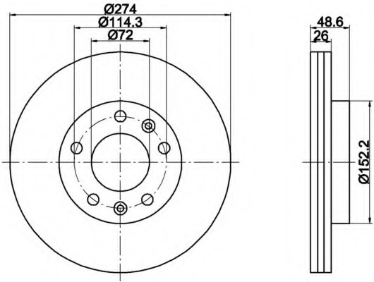 Disc frana