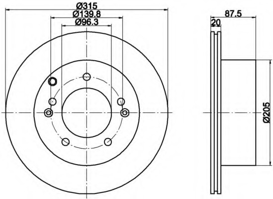 Disc frana