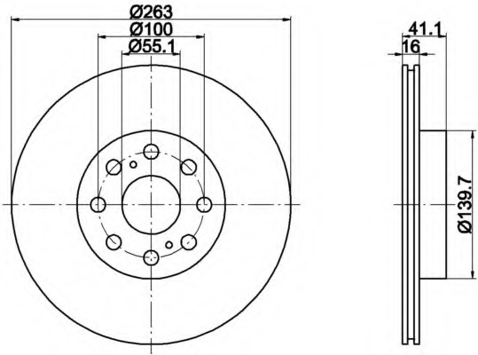 Disc frana