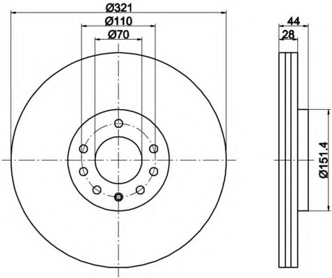 Disc frana