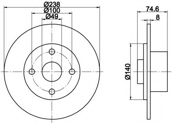 Disc frana