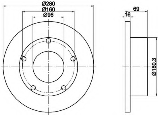 Disc frana