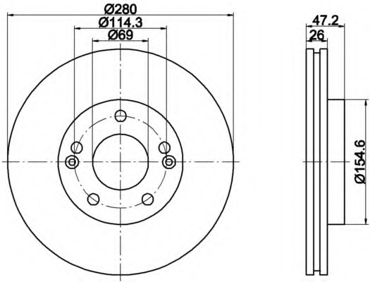 Disc frana