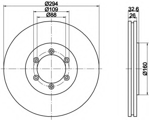 Disc frana