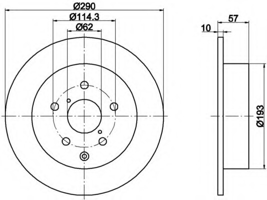 Disc frana