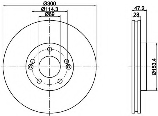 Disc frana