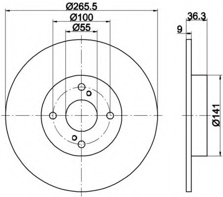 Disc frana