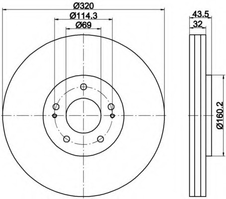 Disc frana