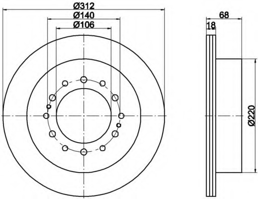 Disc frana