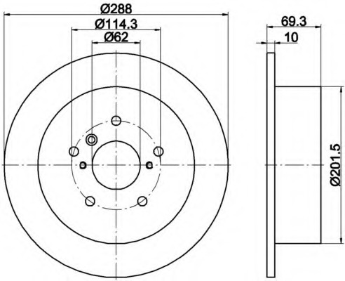 Disc frana