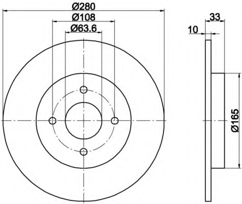 Disc frana