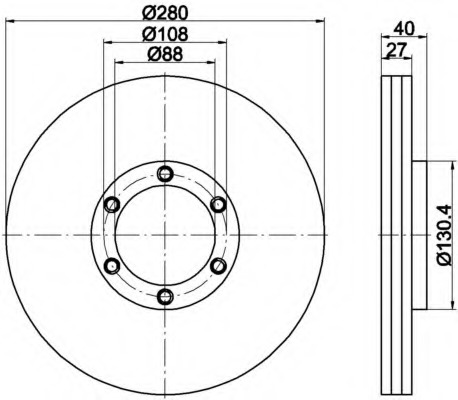 Disc frana