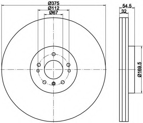 Disc frana