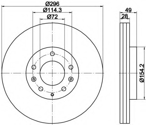 Disc frana