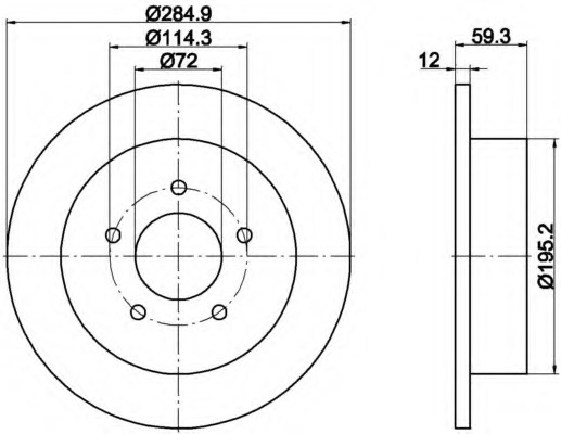 Disc frana