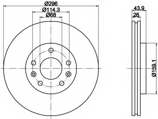 Disc frana