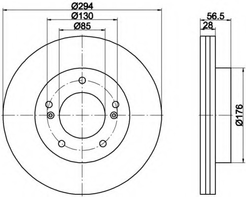 Disc frana